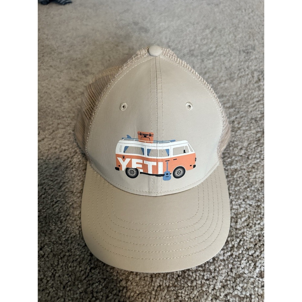 Rare Yeti Trucker Hat with VW Van Design Unisex‎